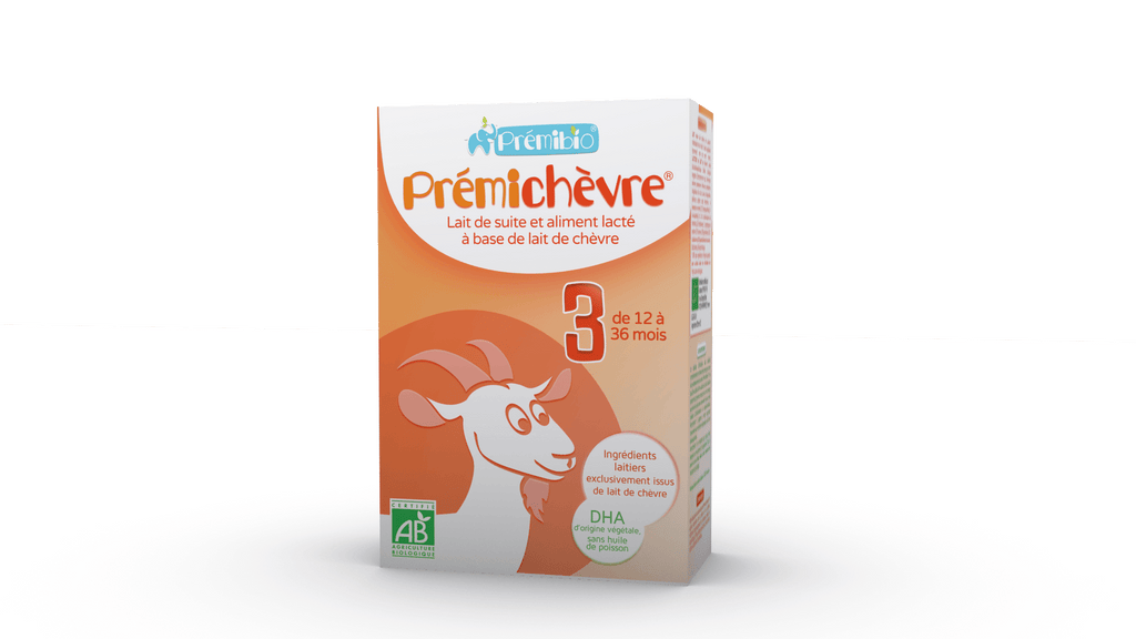 Premibio Goat Milk Stage 3 (12 months +) Organic Toddler Formula (600g/21oz) - Grow Organic Baby