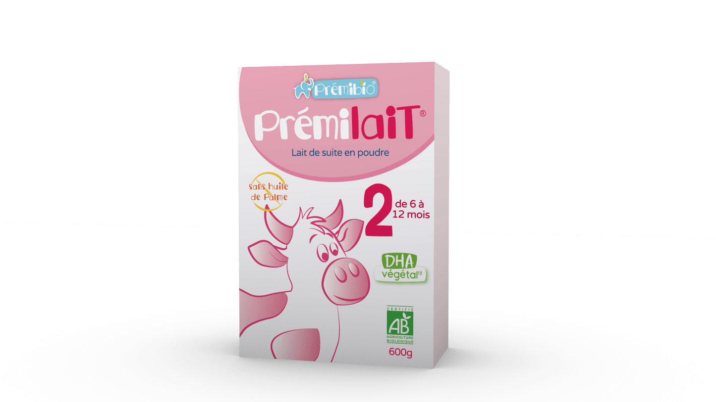 Premibio Premilait Cow Milk Stage 2 (6-12 months) Organic Follow On Formula (600g/21oz) - Grow Organic Baby