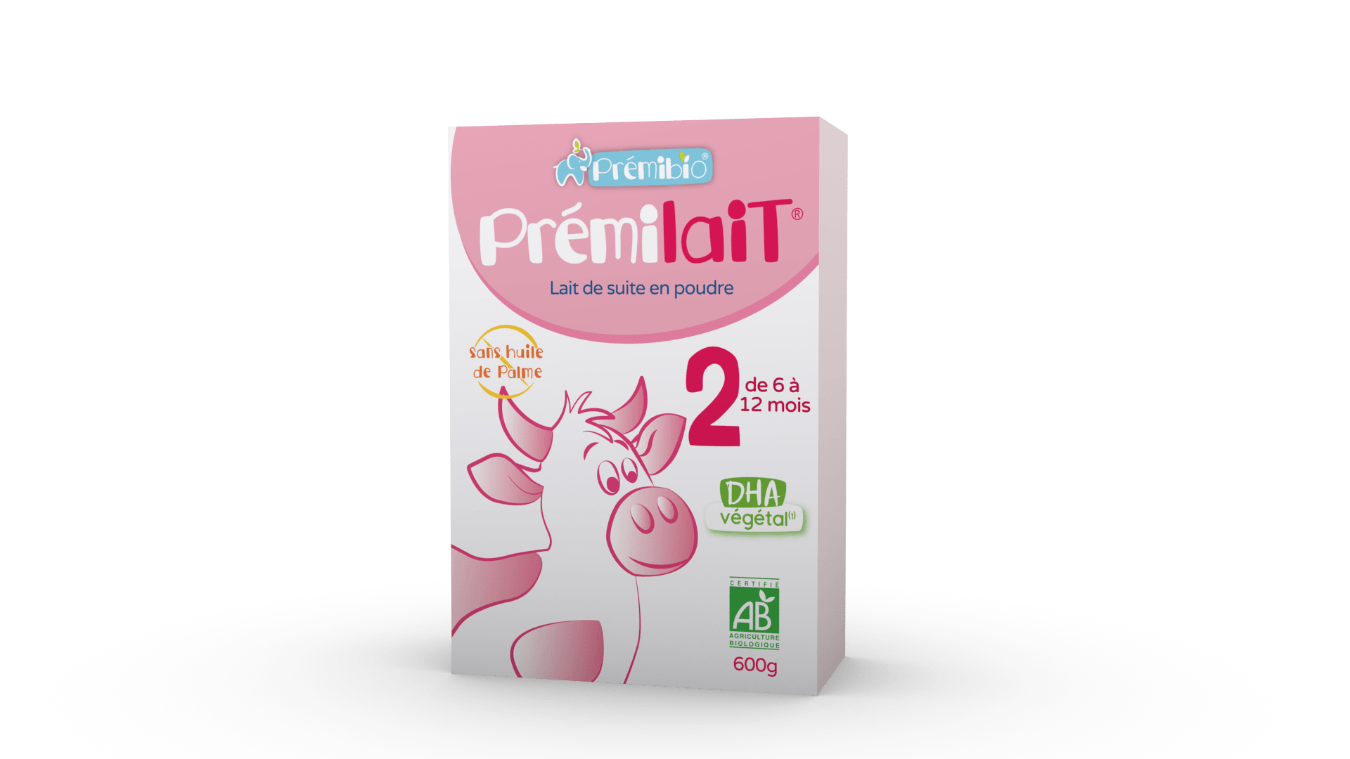 Premibio Premilait Cow Milk Stage 2 (6-12 months) Organic Follow On Formula (600g/21oz) - Grow Organic Baby