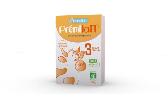 Premibio Premilait Cow Milk Stage 3 (12 months+) Organic Toddler Formula (600g/21oz) - Grow Organic Baby